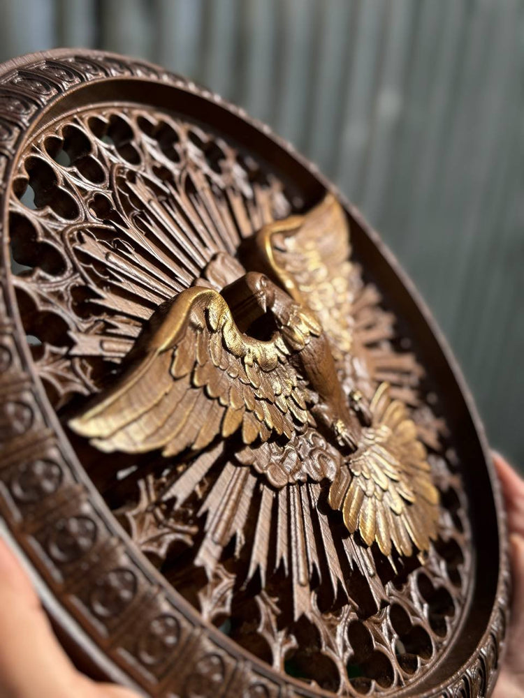 Holy Spirit Dove Wood Wall Art - Kozak Work Shop