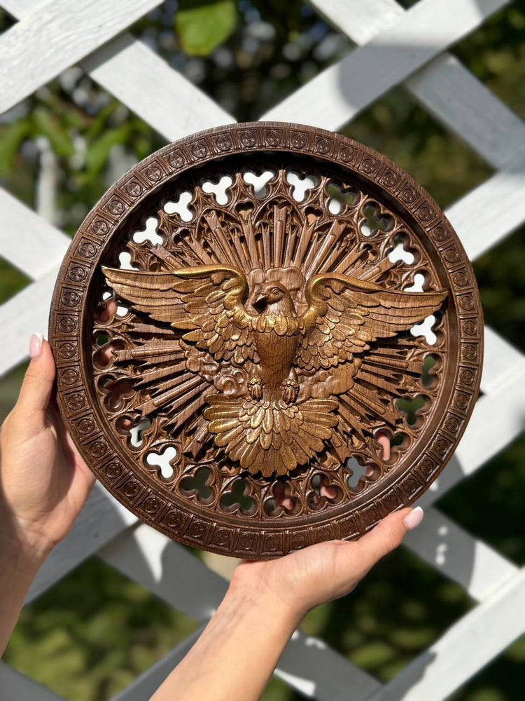 Holy Spirit Dove Wood Wall Art - Kozak Work Shop