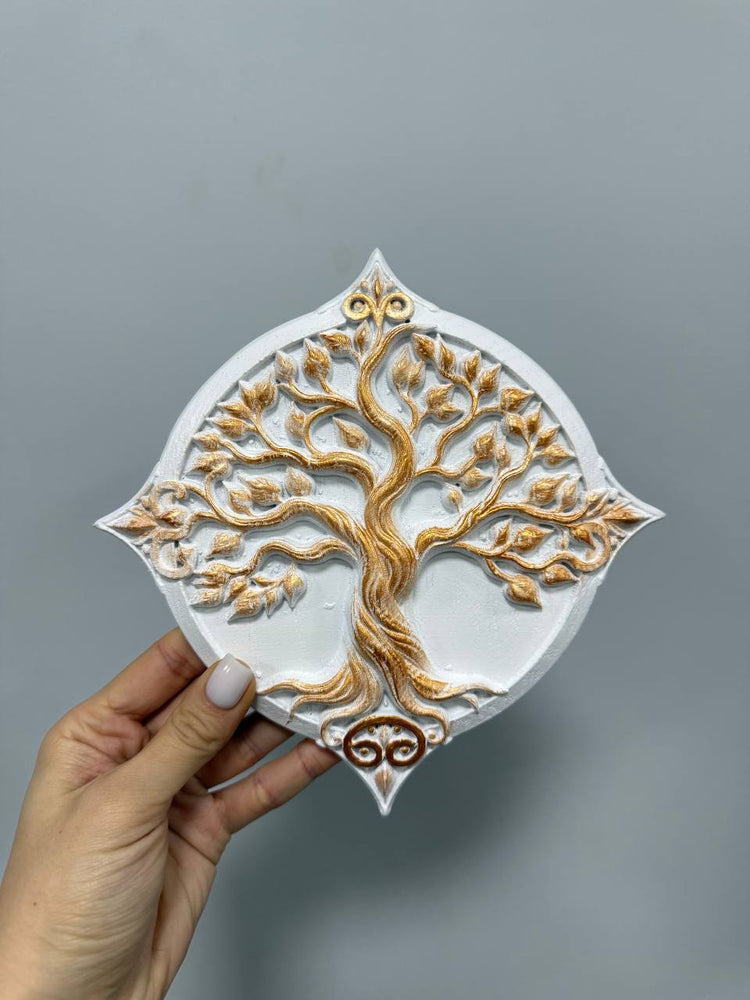Tree of Life Carved Cross - Kozak Work Shop