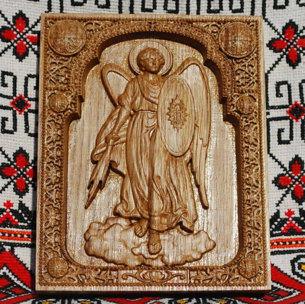 Modern St Michael the Archangel - Kozak Work Shop