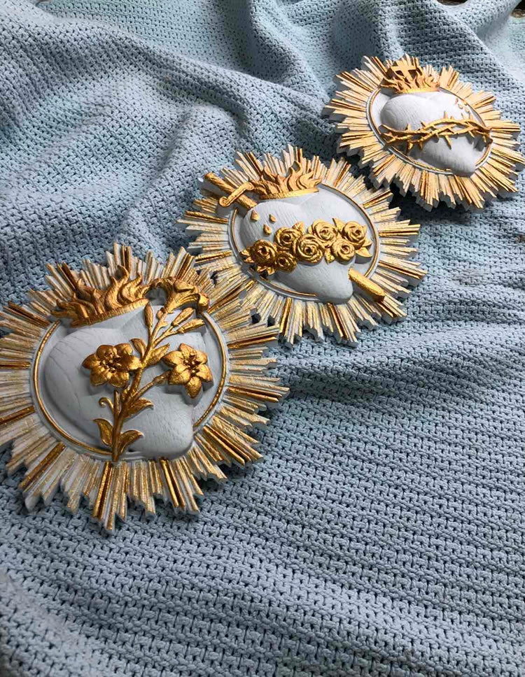 Three Sacred Hearts of the Holy Family