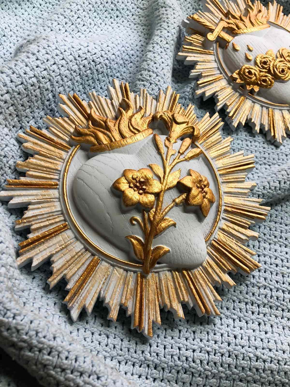 Three Sacred Hearts of the Holy Family - Kozak Work Shop