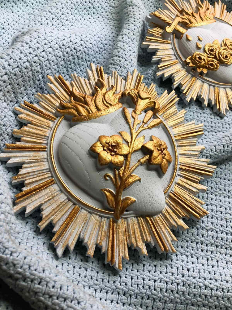Three Sacred Hearts of the Holy Family - Kozak Work Shop