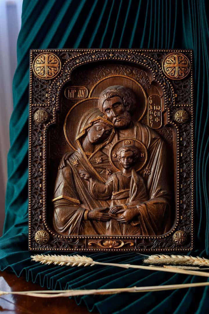 Holy Family icon - Kozak Work Shop