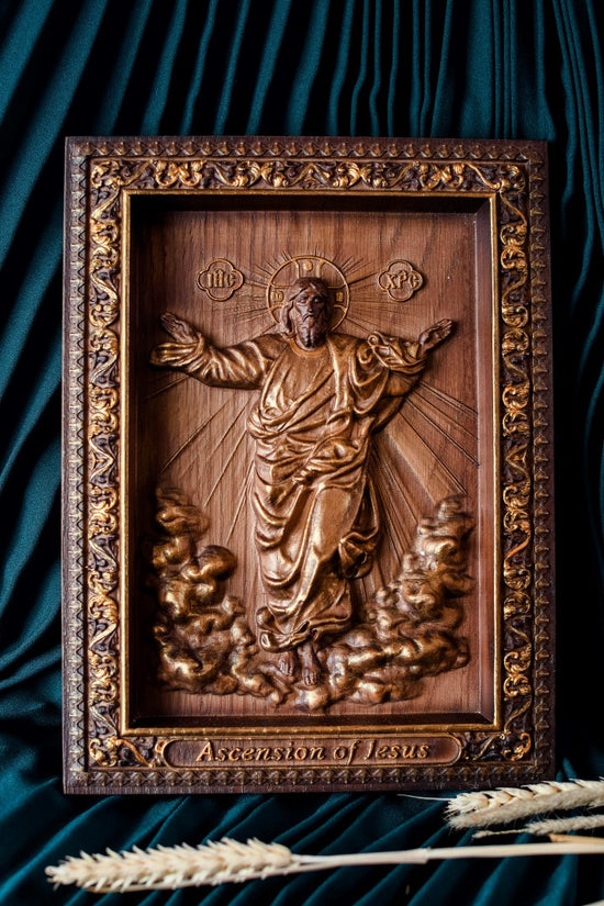 Ascension of Our Lord Jesus Easter wall plaque