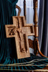 Savior Jesus Wooden Cross - Kozak Work Shop