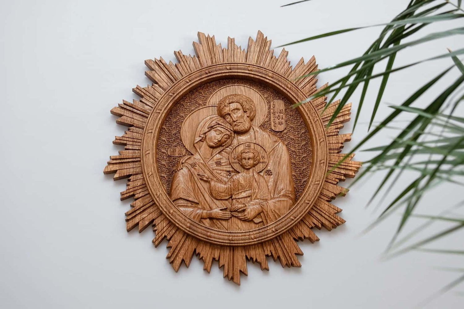 Holy Family with rays - Kozak Work Shop