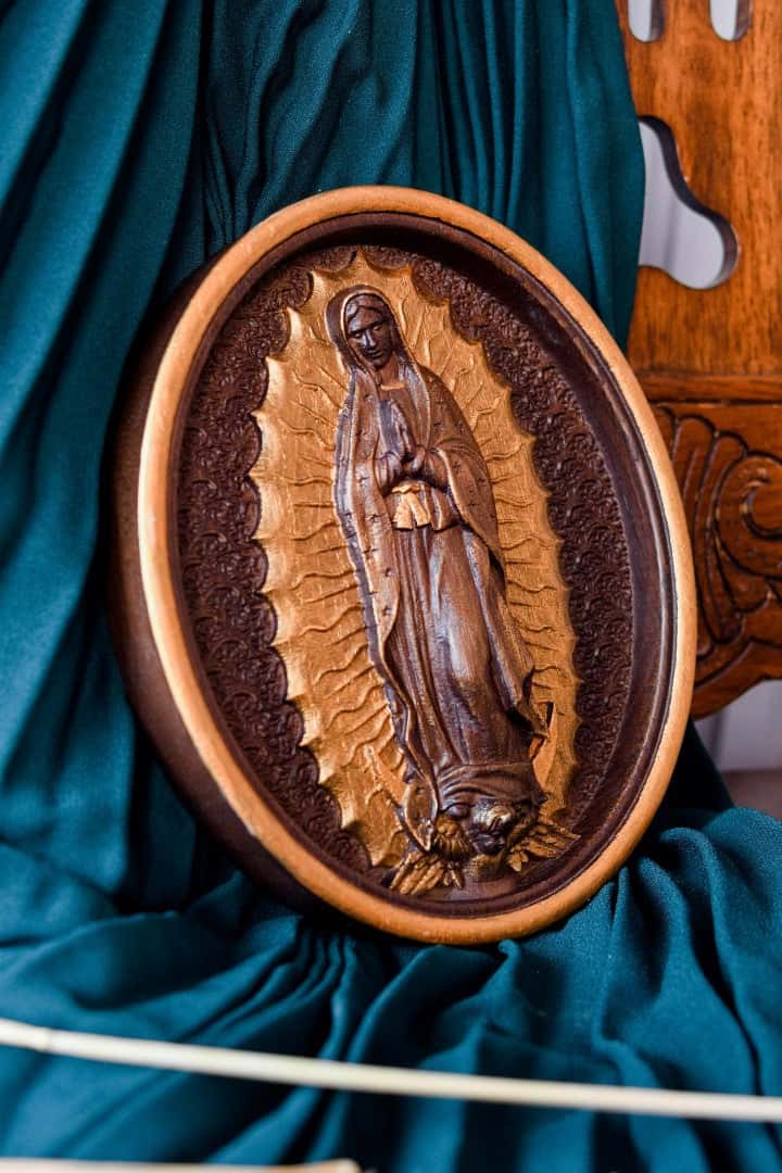 Virgin Mary of Guadalupe Statue - Kozak Work Shop
