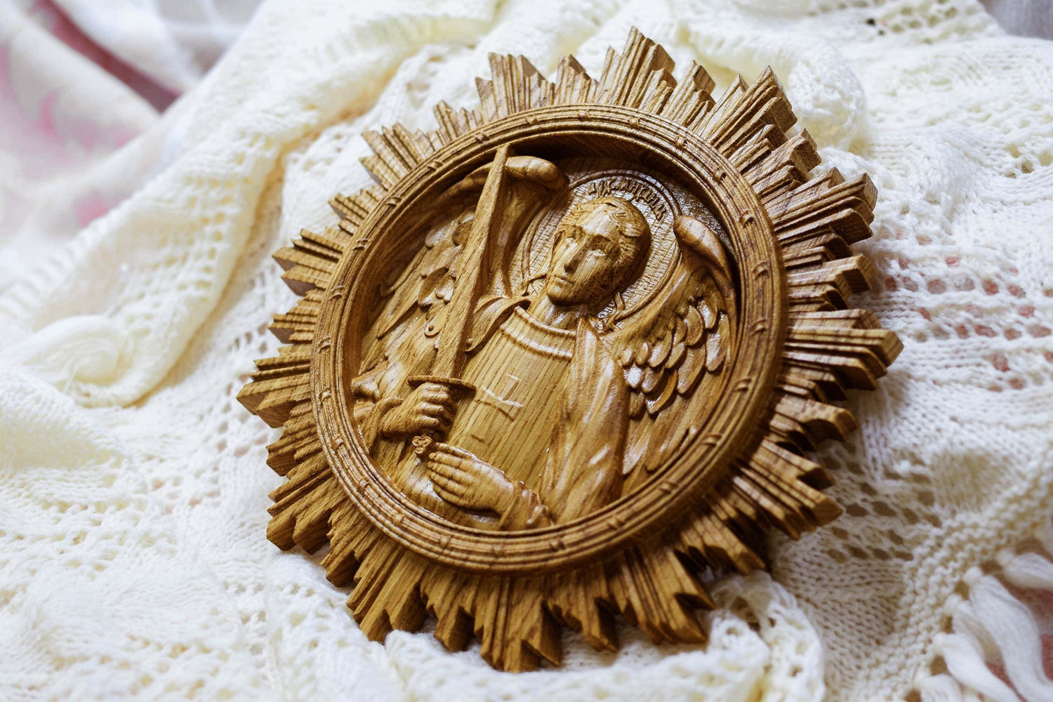 Handmade Archangel Michael Art