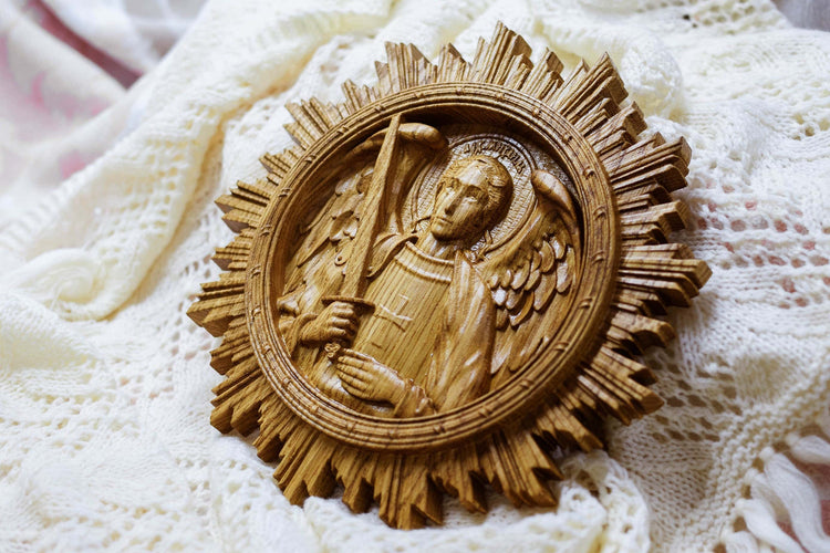 Handmade Archangel Michael Art