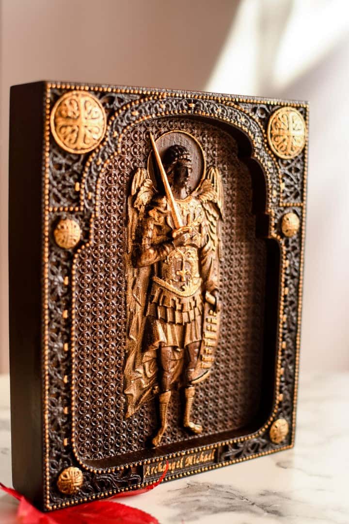 Archangel Michael Orthodox Icon - Kozak Work Shop