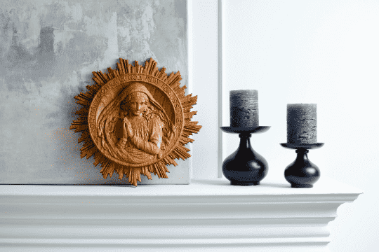 Virgin Mary Mother of God Pray for Us Sinners - Kozak Work Shop