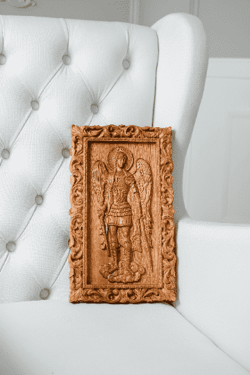 St Michael Statue for Home - Kozak Work Shop