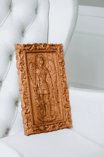 St Michael Statue for Home - Kozak Work Shop