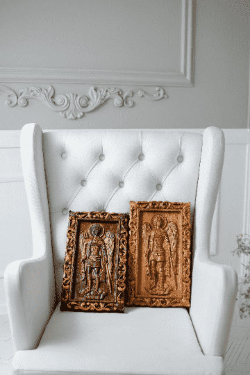 St Michael Statue for Home - Kozak Work Shop