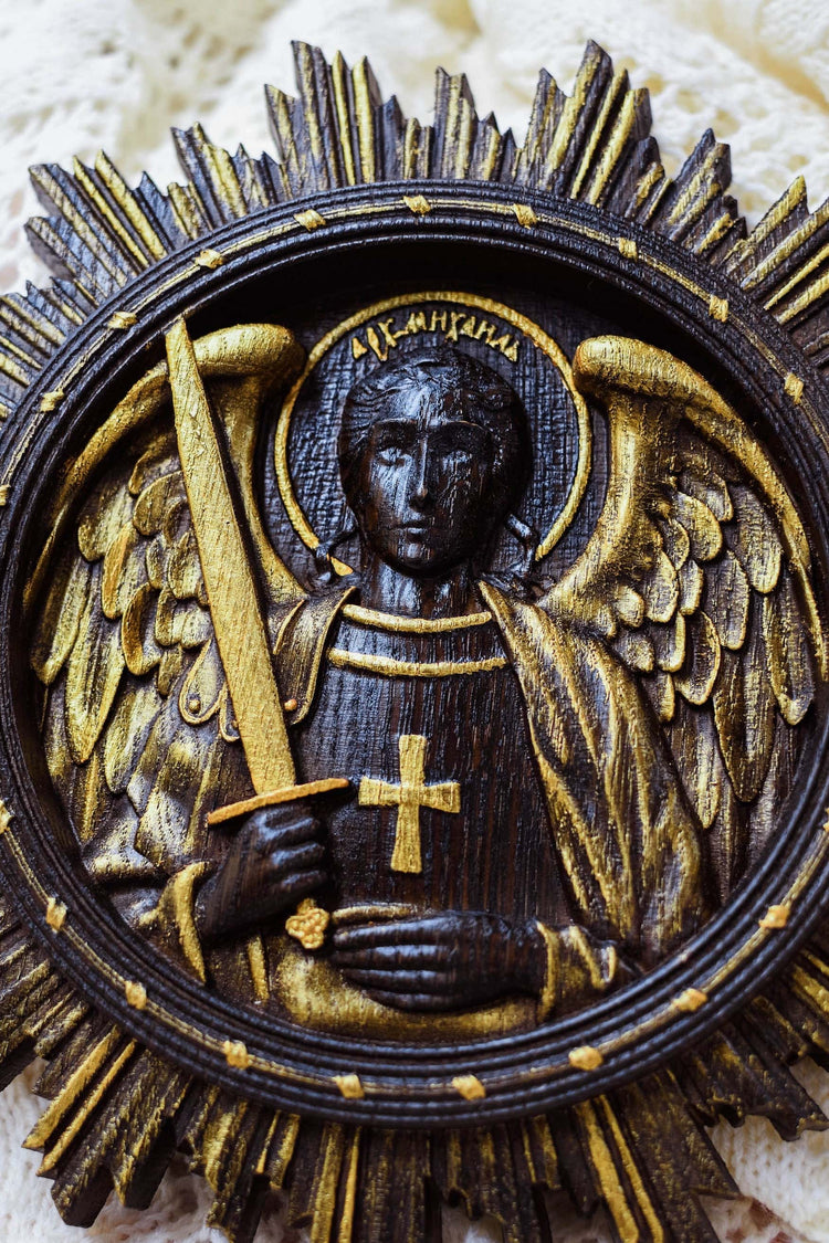 Handmade Archangel Michael Art