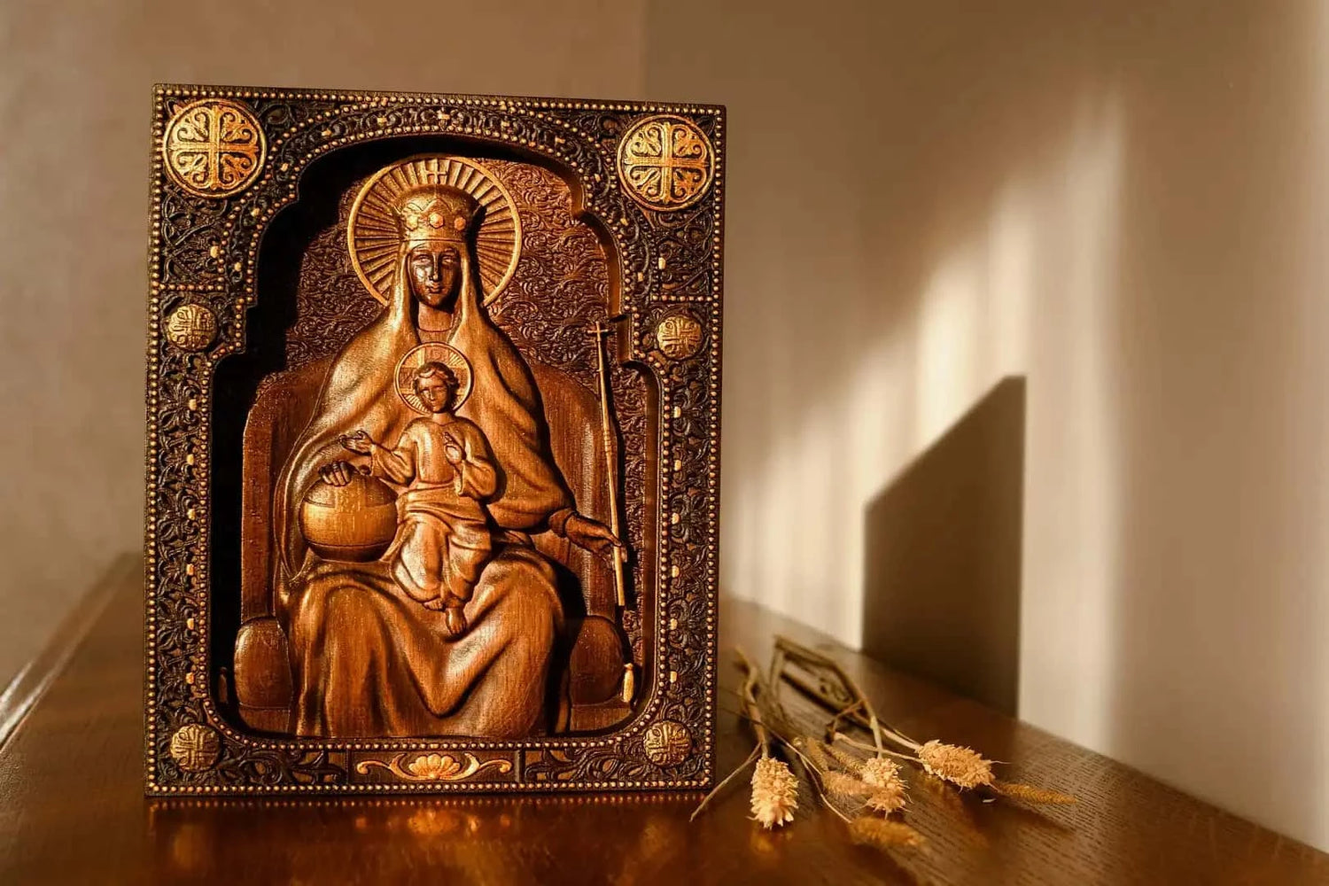 Virgin Mary Icon - Kozak Work Shop