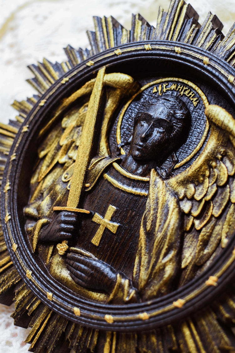 Handmade Archangel Michael Art