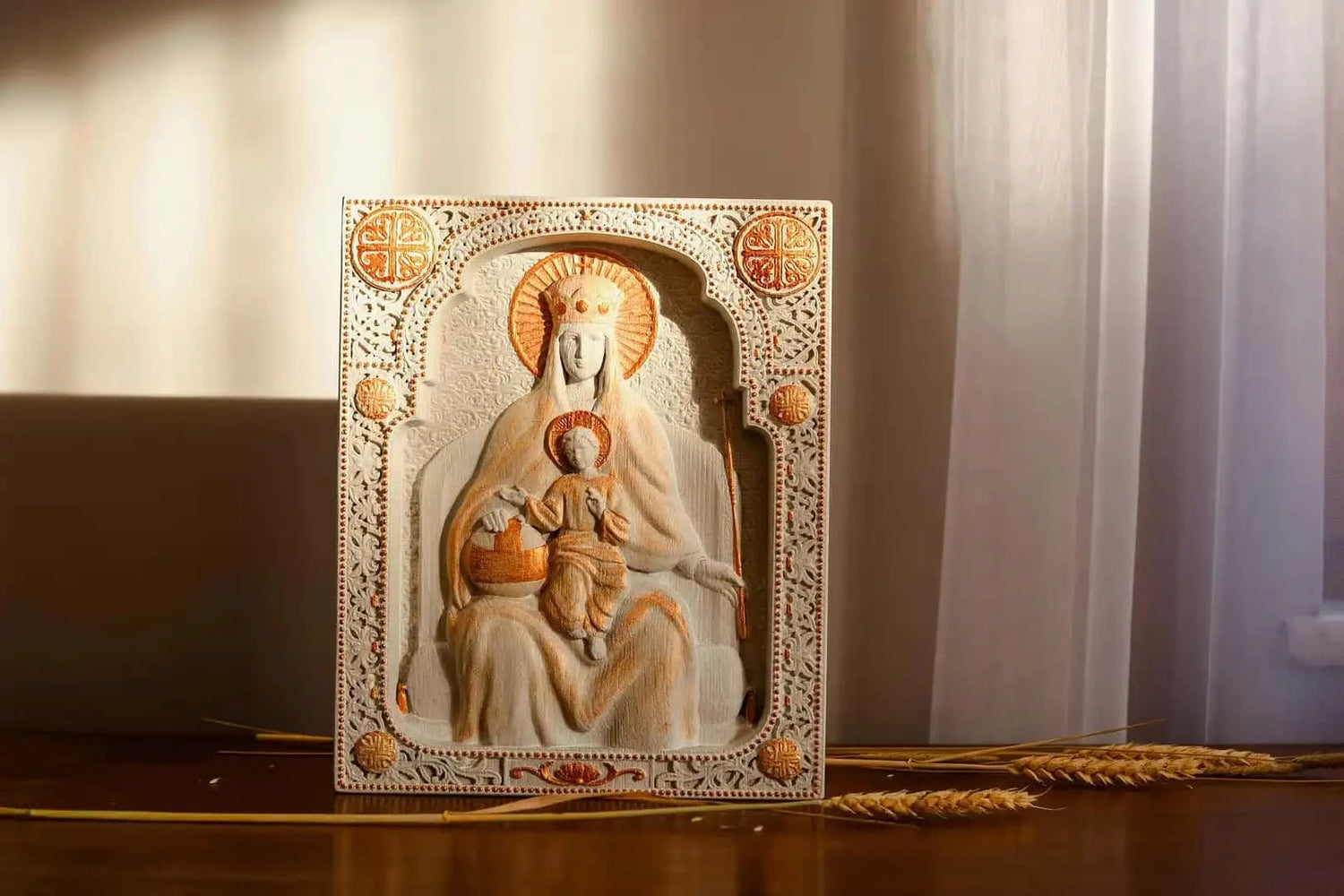 Virgin Mary Icon - Kozak Work Shop
