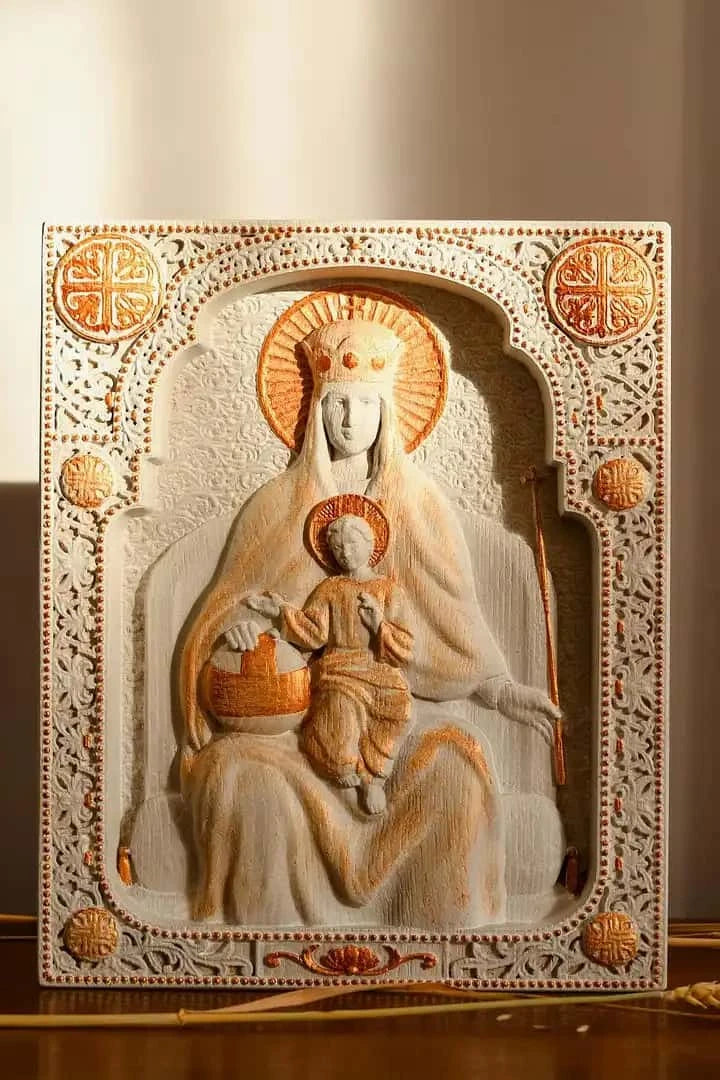 Virgin Mary Icon - Kozak Work Shop