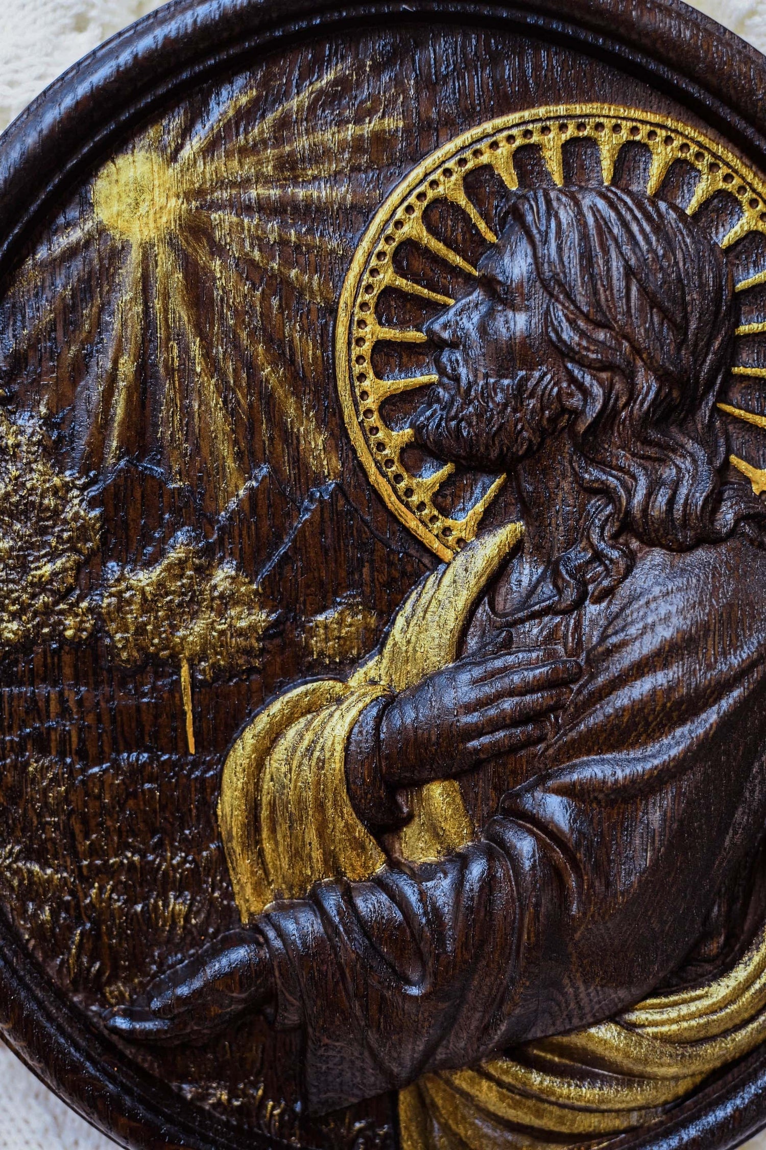 Jesus prayed in the Garden of Gethsemane - Kozak Work Shop