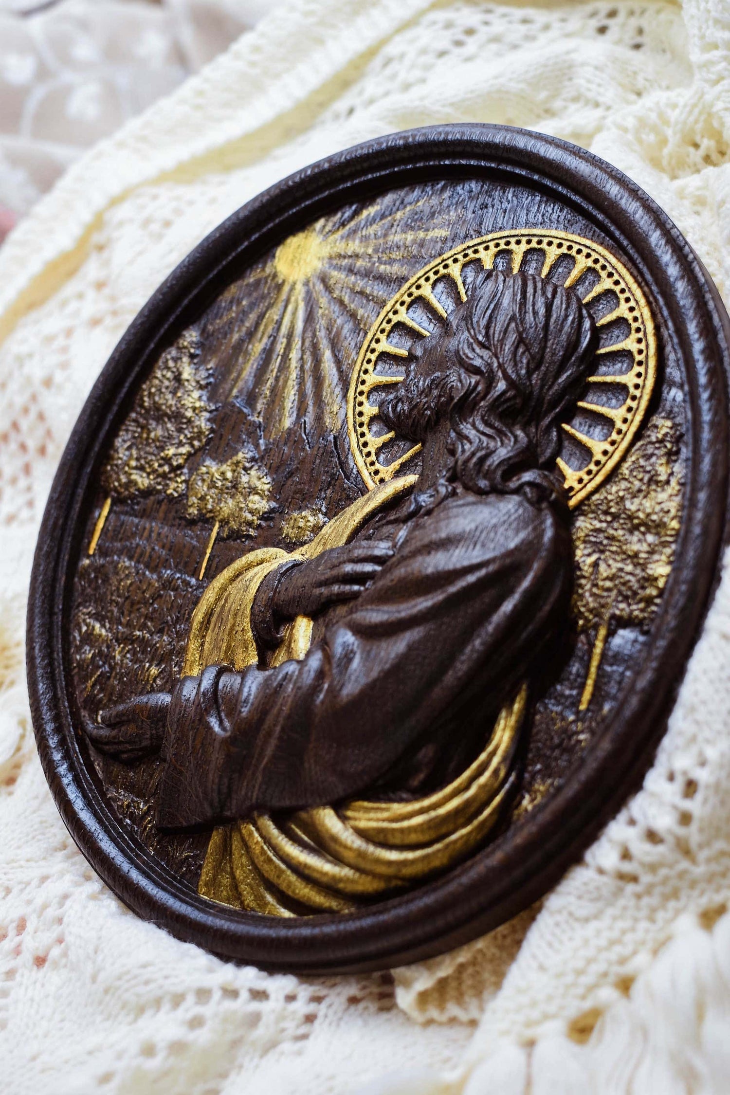 Jesus prayed in the Garden of Gethsemane - Kozak Work Shop