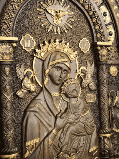 Virgin Mary of Perpetual Help in kioto - Kozak Work Shop
