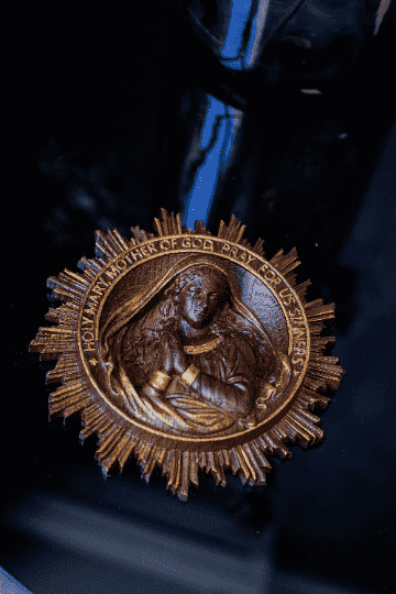 Virgin Mary Mother of God Pray for Us Sinners - Kozak Work Shop