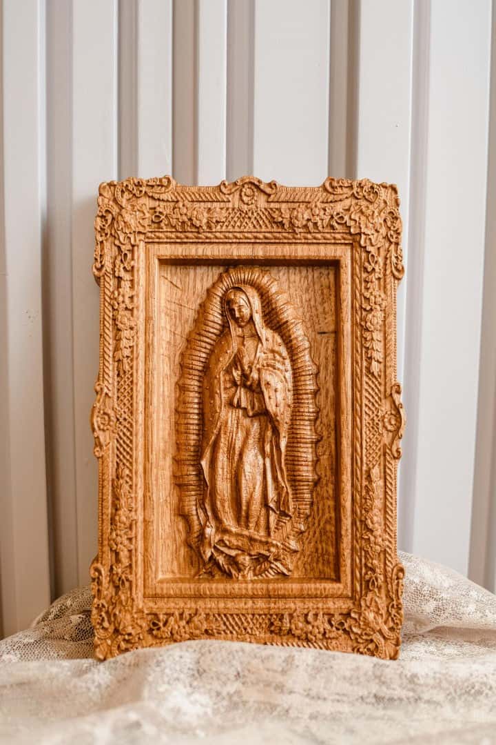 Our Lady of Guadalupe Floral design - Kozak Work Shop