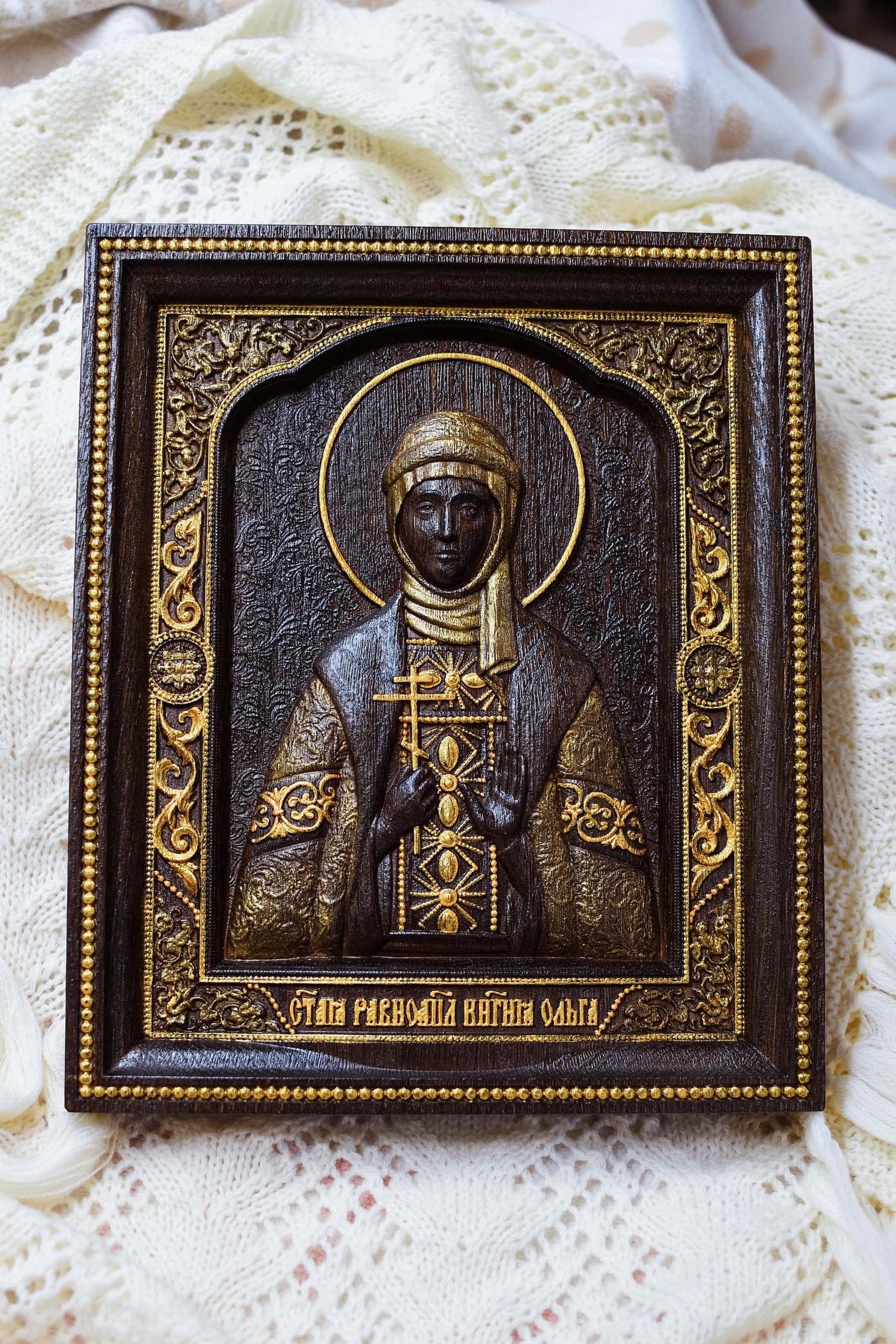 Saint Ukrainian Princess Olga - Kozak Work Shop