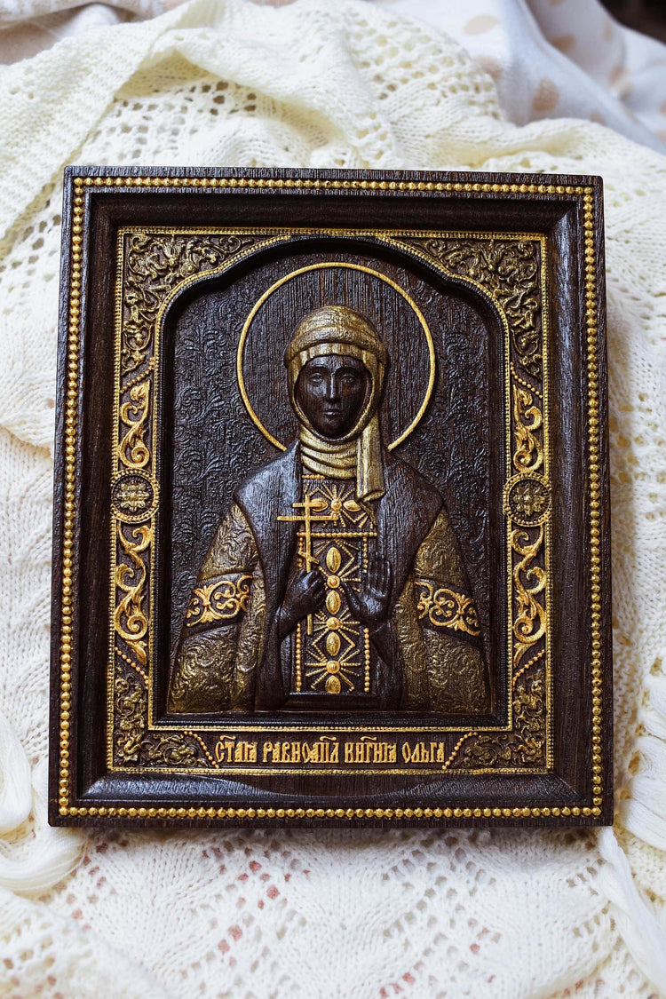 Saint Ukrainian Princess Olga - Kozak Work Shop