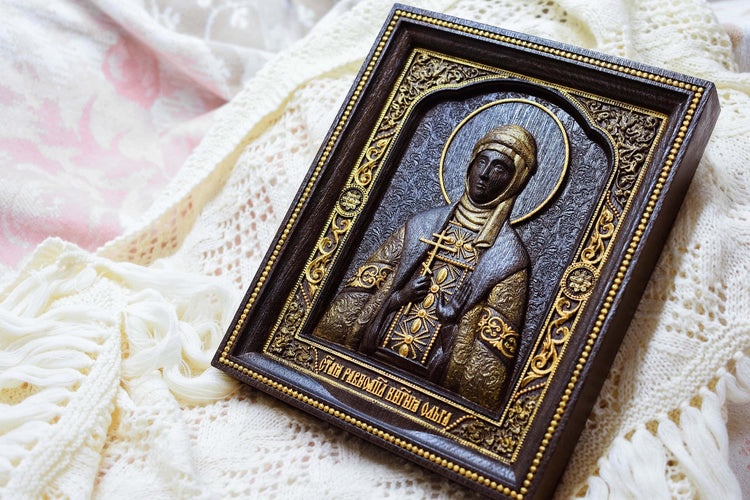 Saint Ukrainian Princess Olga - Kozak Work Shop
