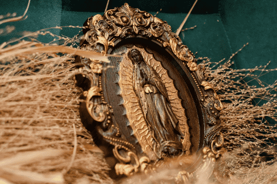 Our Lady of Guadalupe Wood Carving - Kozak Work Shop