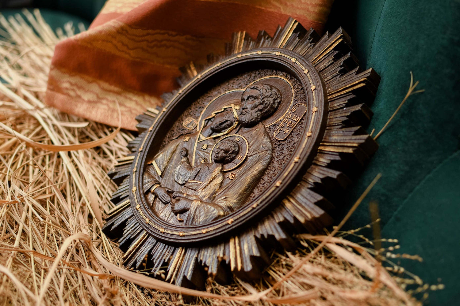 Holy Family with rays - Kozak Work Shop