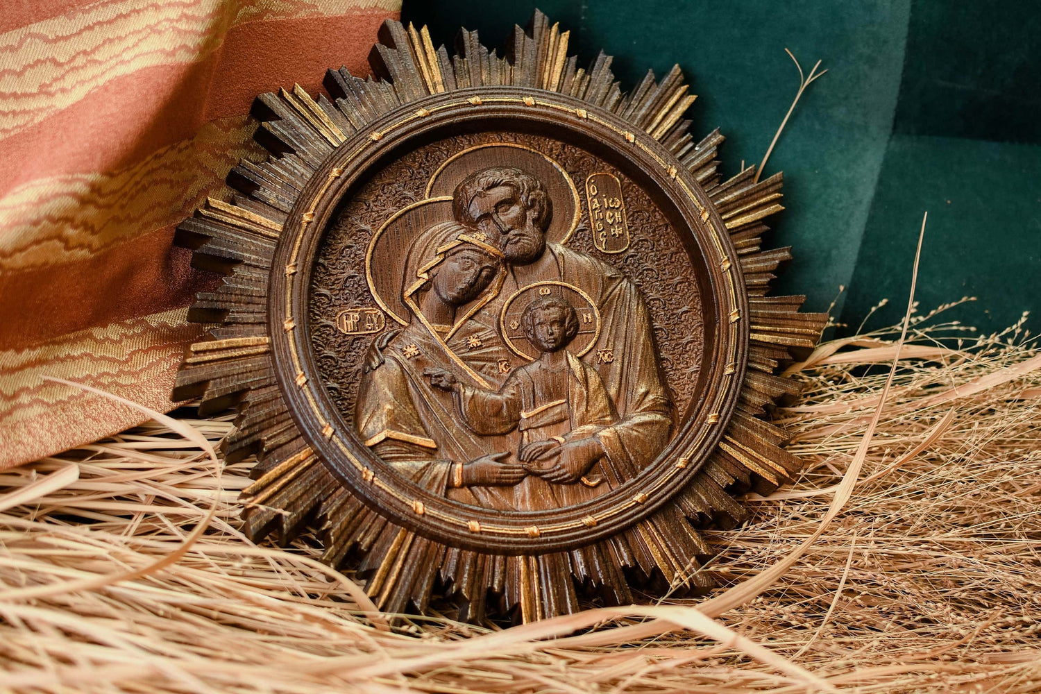 Holy Family with rays - Kozak Work Shop