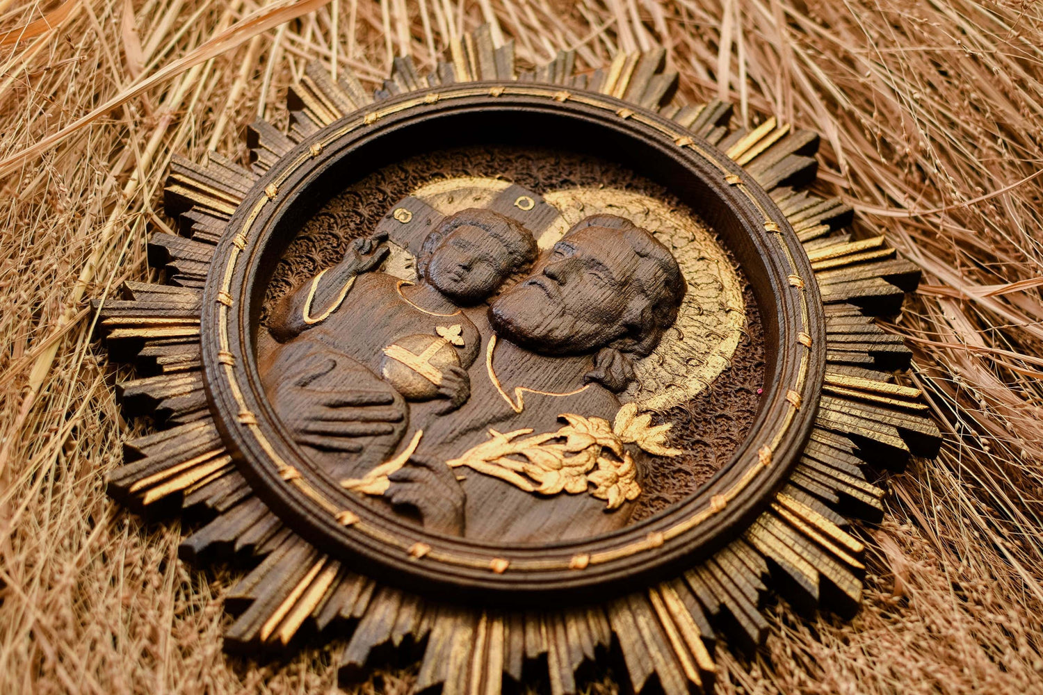 Saint Joseph with shinning - Kozak Work Shop