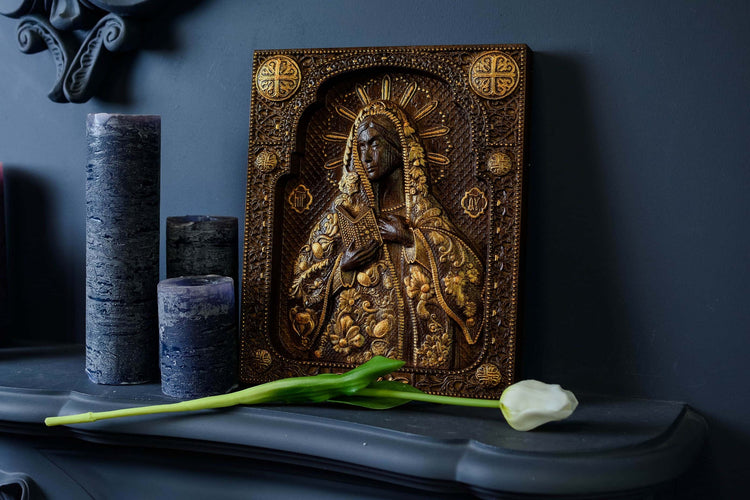 Our Lady Orthodox Icon - Kozak Work Shop