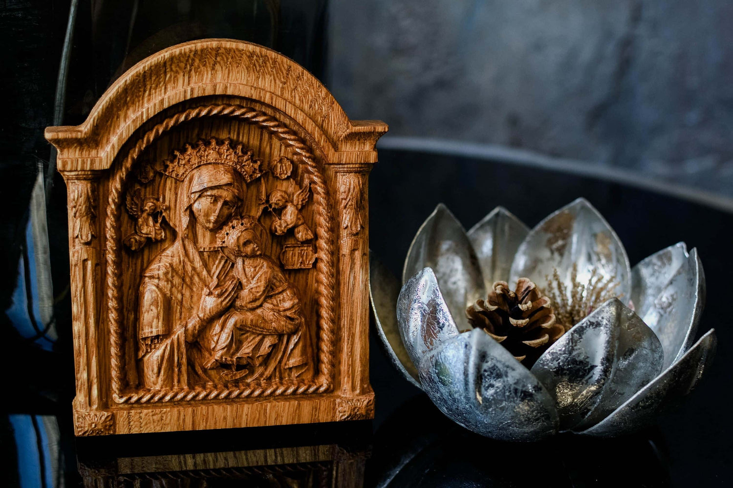 Our Lady of Perpetual Help Small icon - Kozak Work Shop