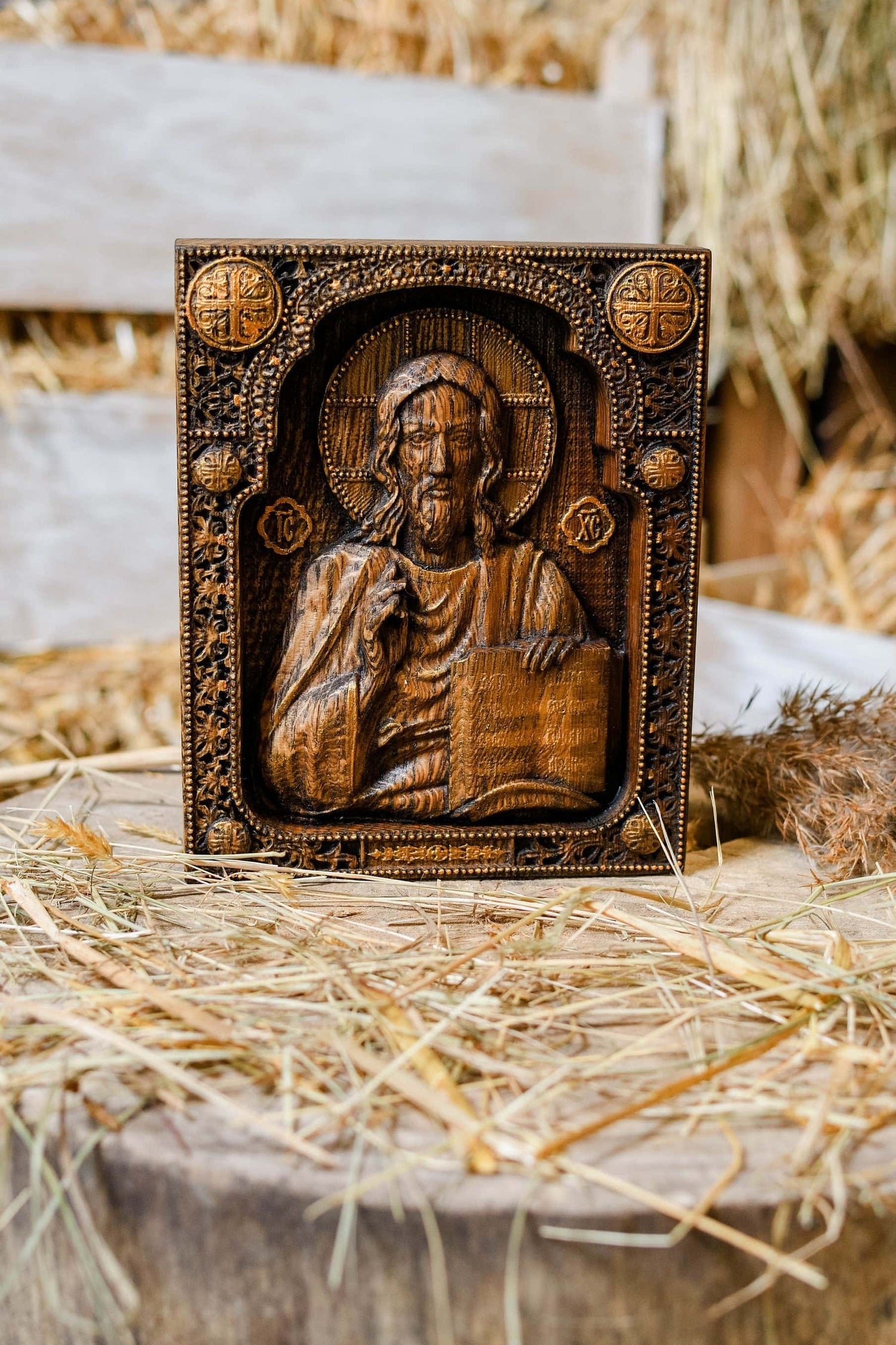 Wood Carving Jesus Christ - Kozak Work Shop