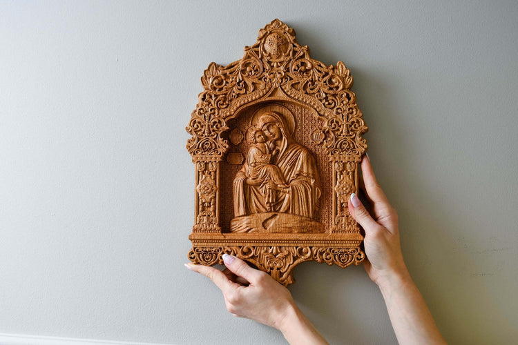 Pochaev Icon of the Mother of God - Kozak Work Shop