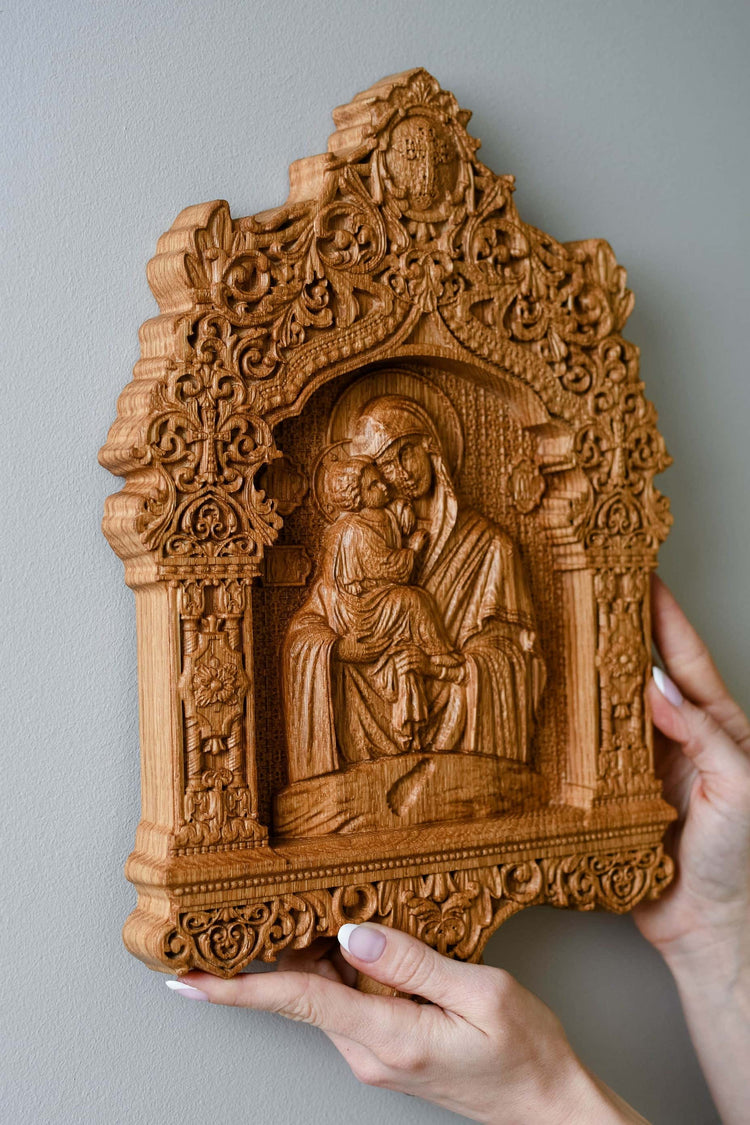 Pochaev Icon of the Mother of God - Kozak Work Shop