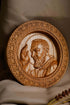 Padre Pio Wooden Sculpure - Kozak Work Shop