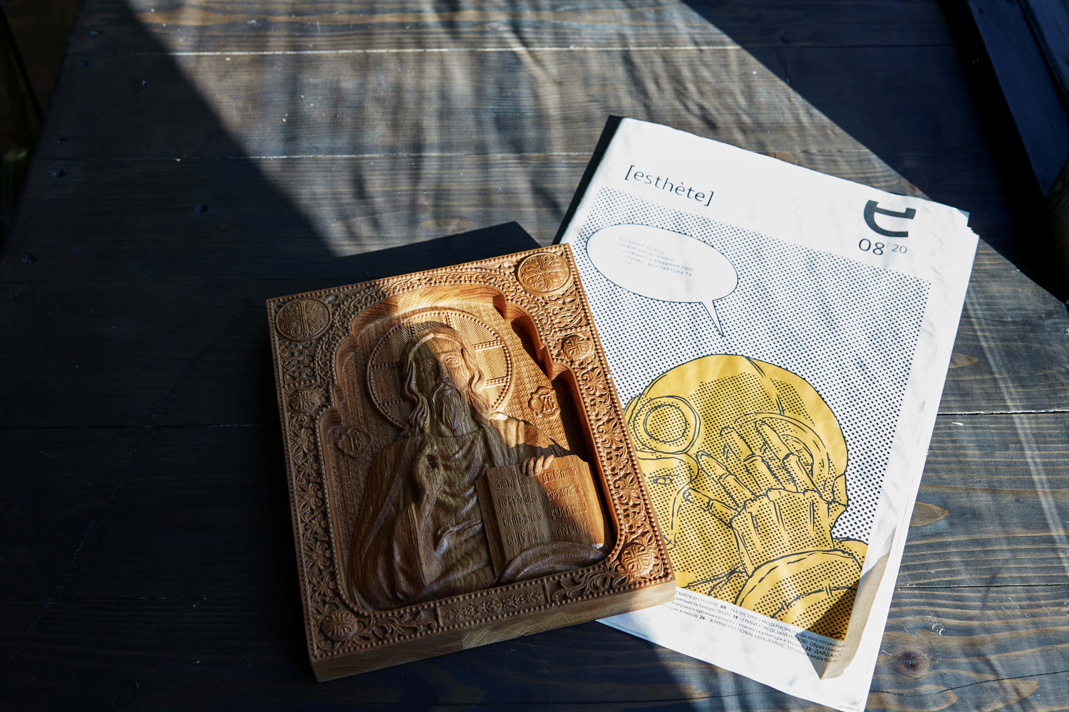 Wood Carving Jesus Christ - Kozak Work Shop