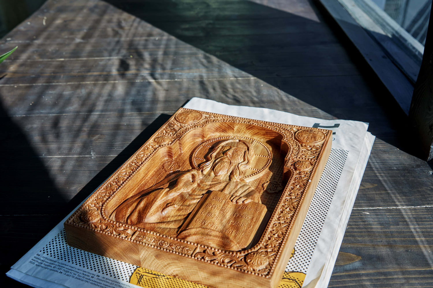 Wood Carving Jesus Christ - Kozak Work Shop
