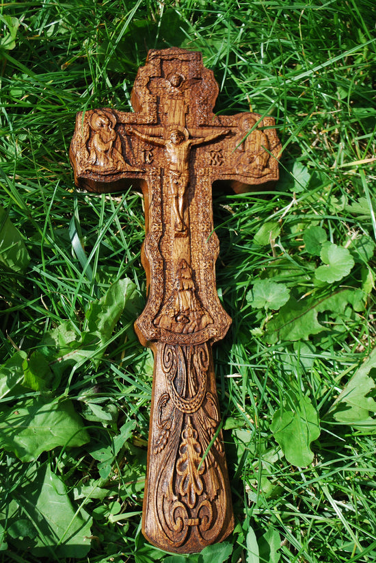 Catholic Wooden Carved Crucifix for priest H5 BC5I BYAN