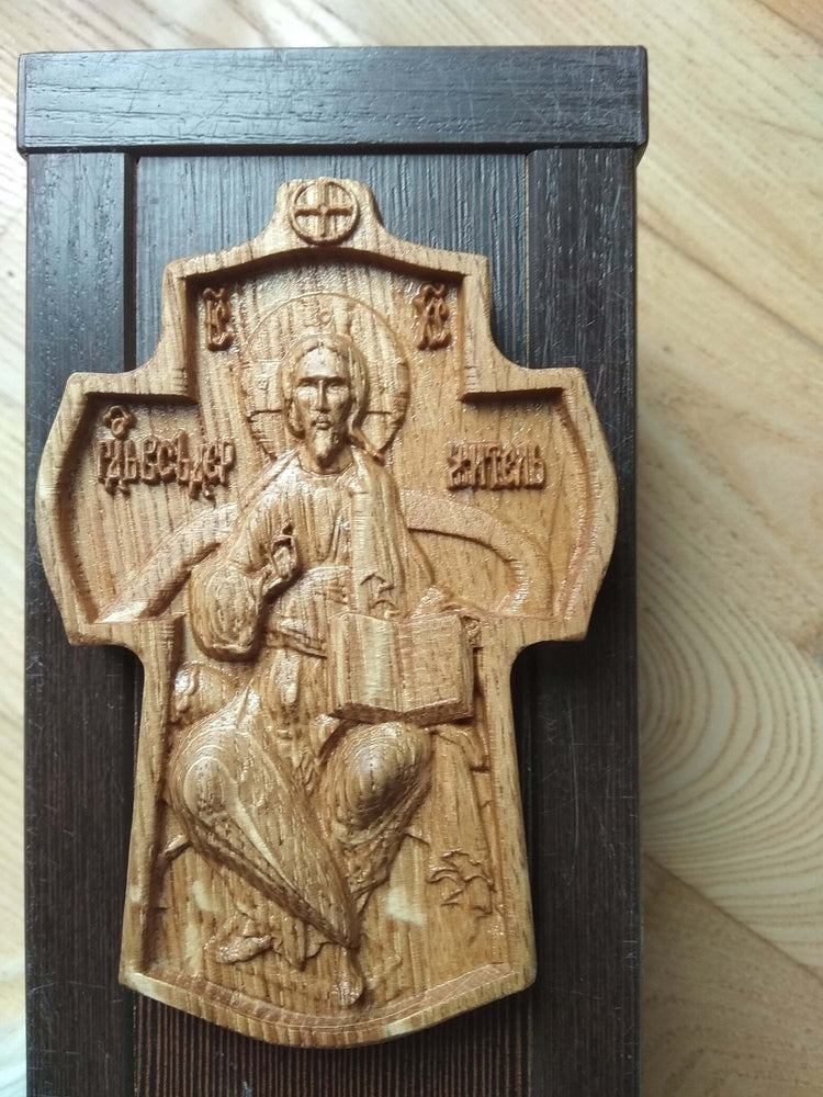 4 inches Pectoral Wooden Cross for bichop 227