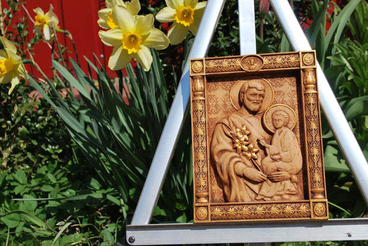 Saint Joseph with Jesus 3