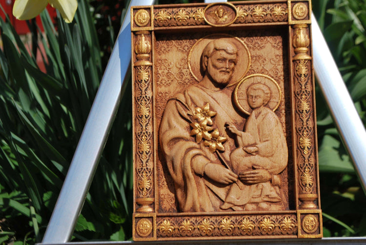 Saint Joseph with Jesus 3