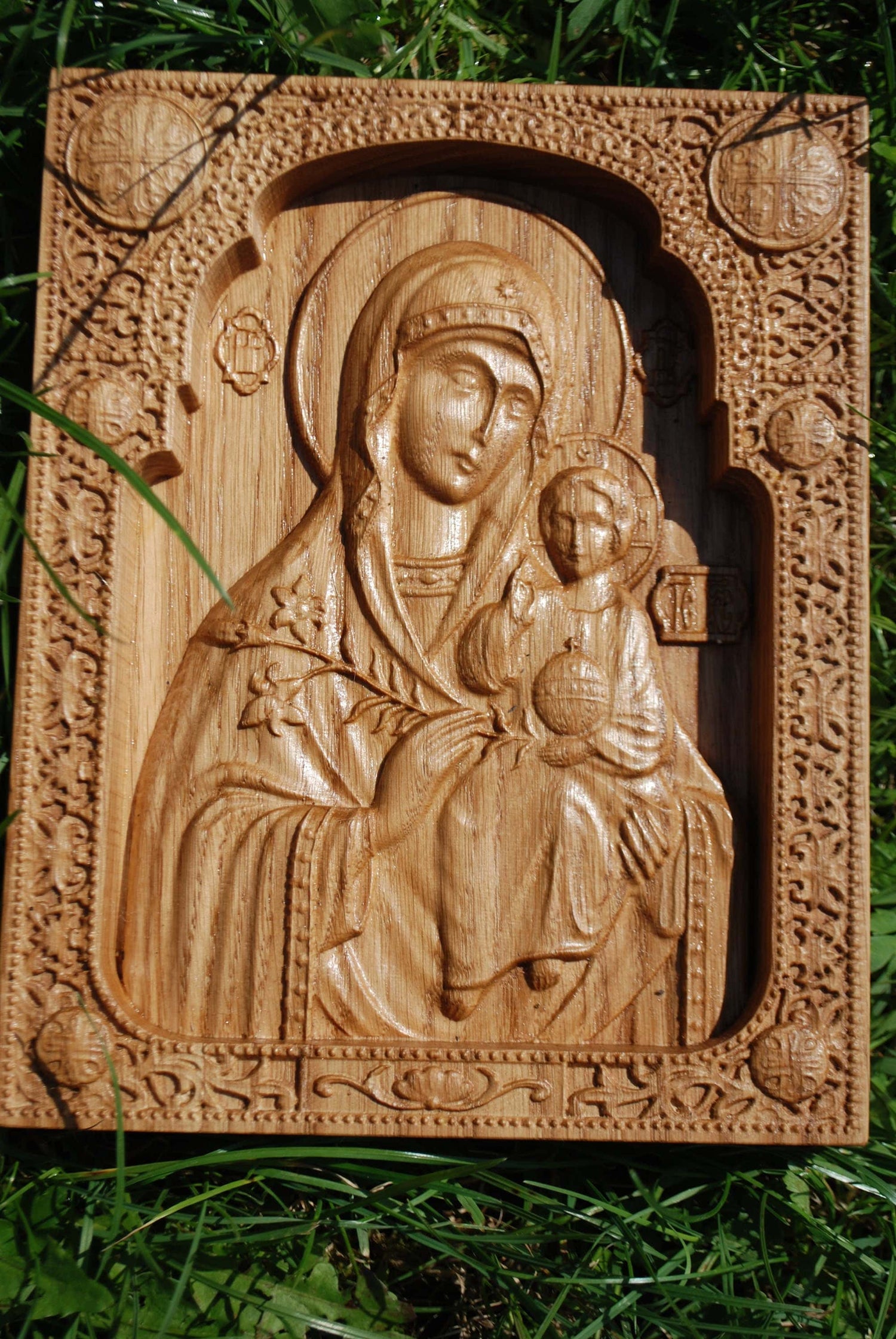 Our Lady of the Unfading Flower  - Kozak Work Shop