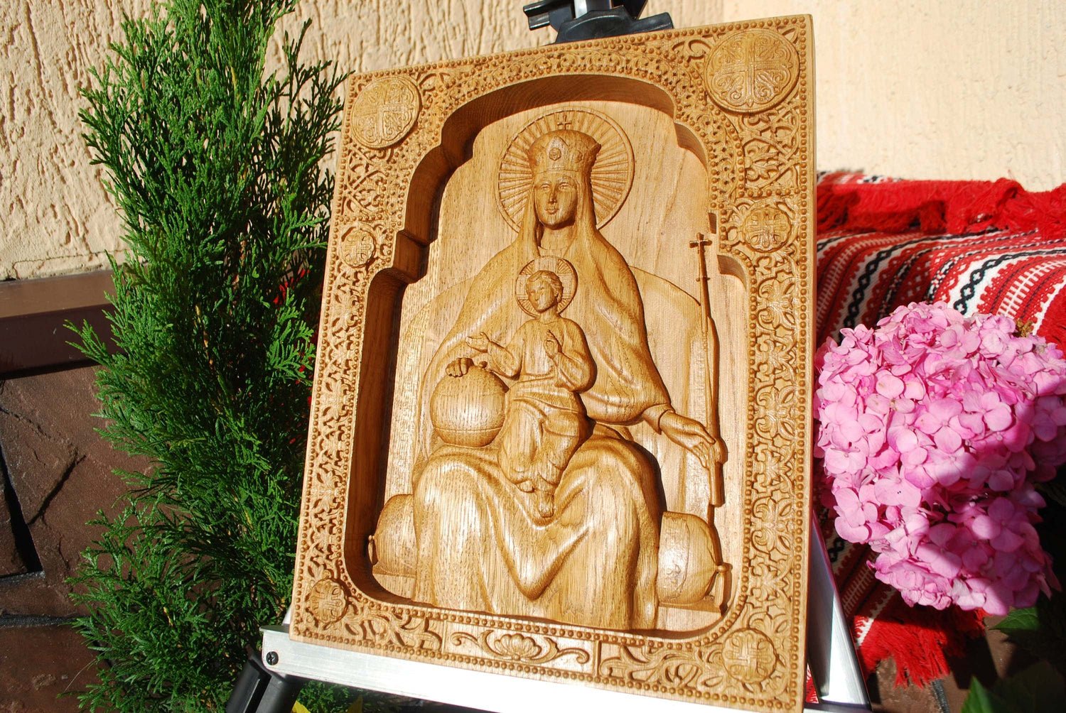 Virgin Mary Icon - Kozak Work Shop